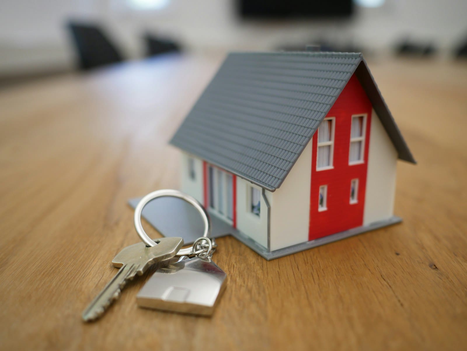 House model on a desk